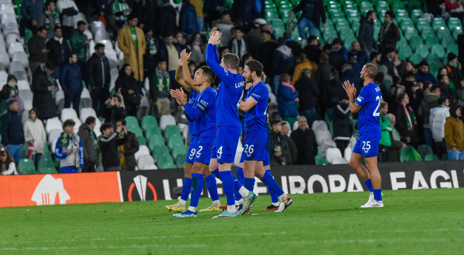 Las imágenes del Real Betis-Rangers FC