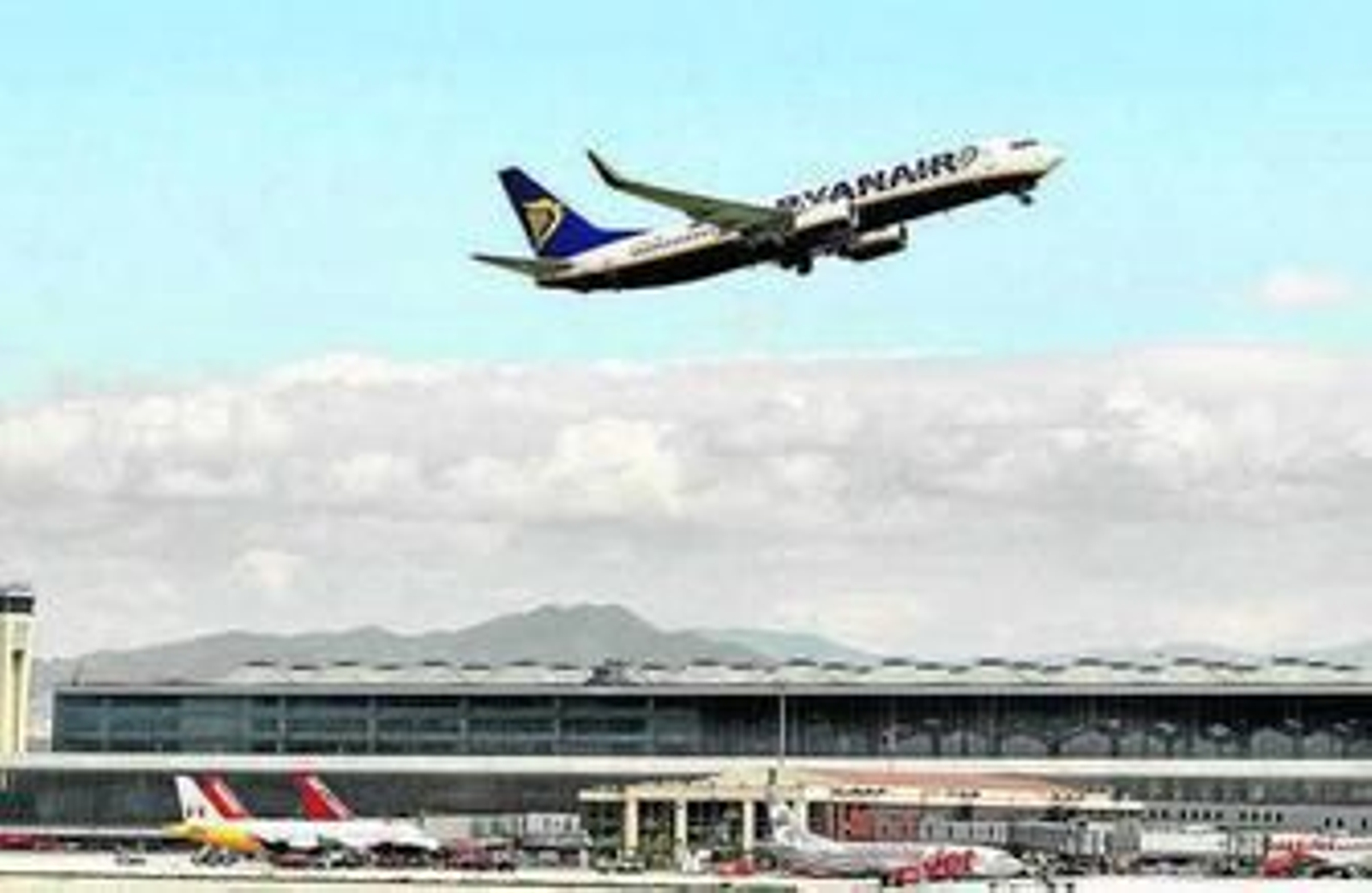 Avión de la compañía Ryanair.