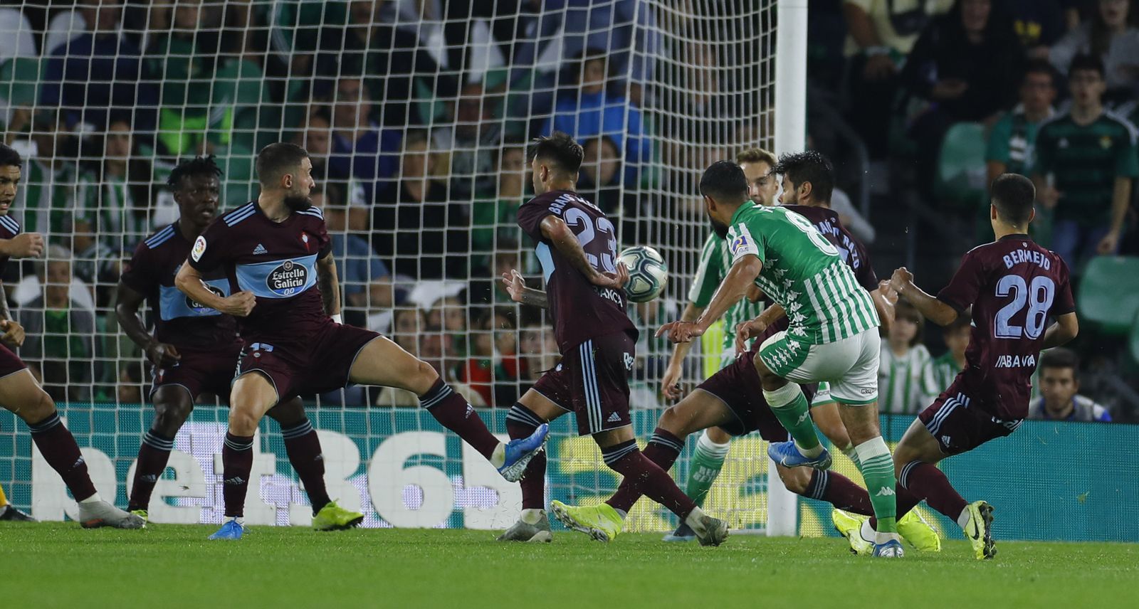 Las imágenes del Betis-Celta