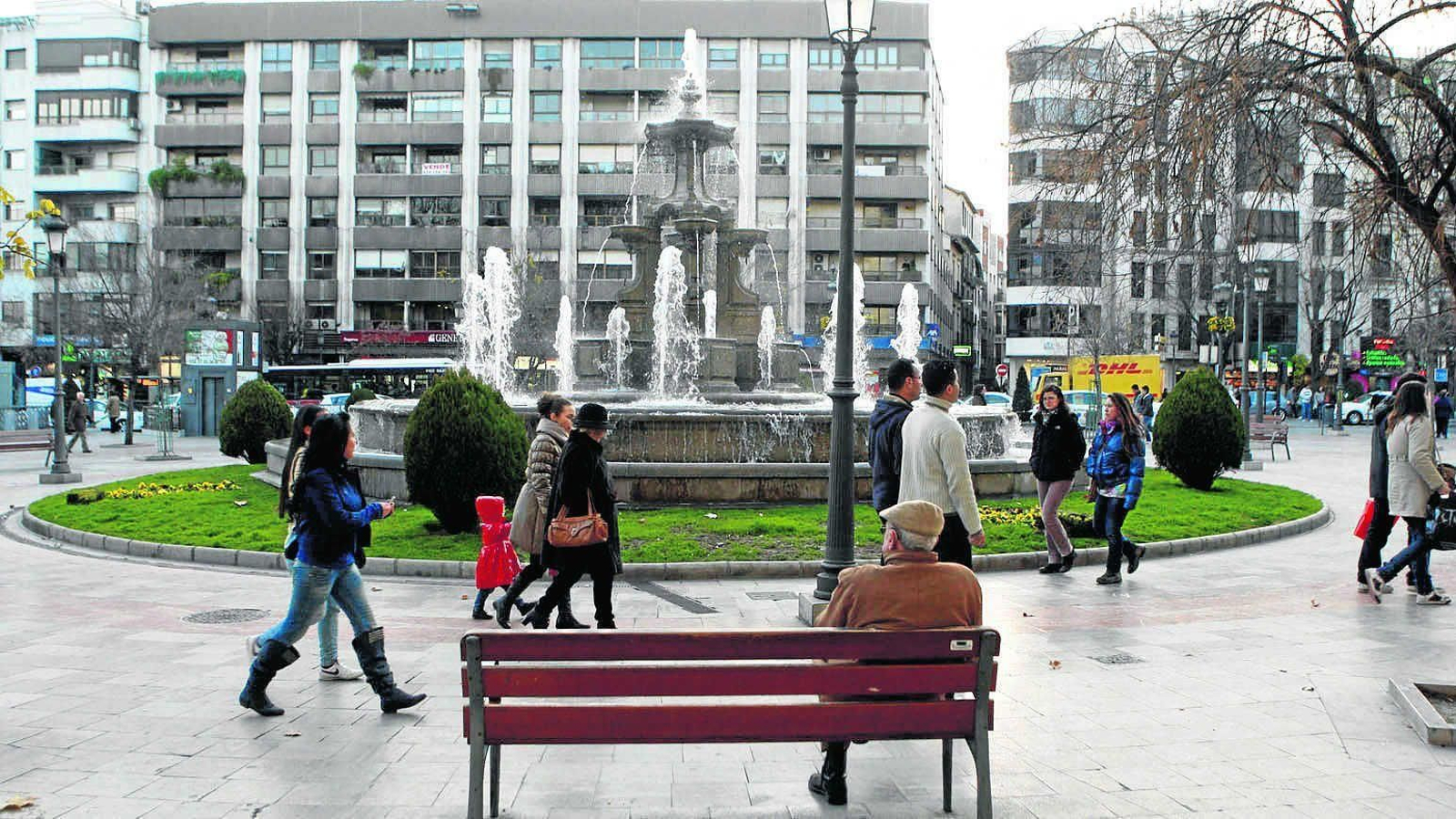 Imagen de archivo de la Fuente  de las Batallas de Granada