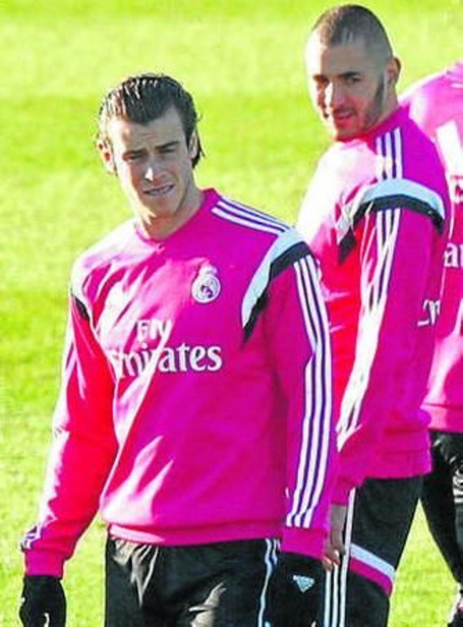 Gareth Bale y Benzema.