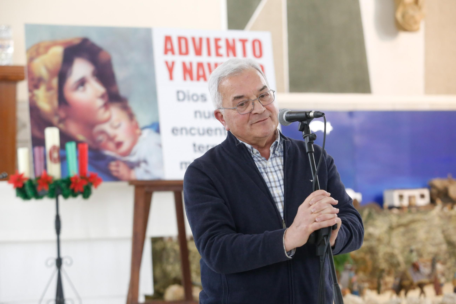 Las fotos del homenaje al padre Pedro por sus 50 años de entrega absoluta a la Piñera