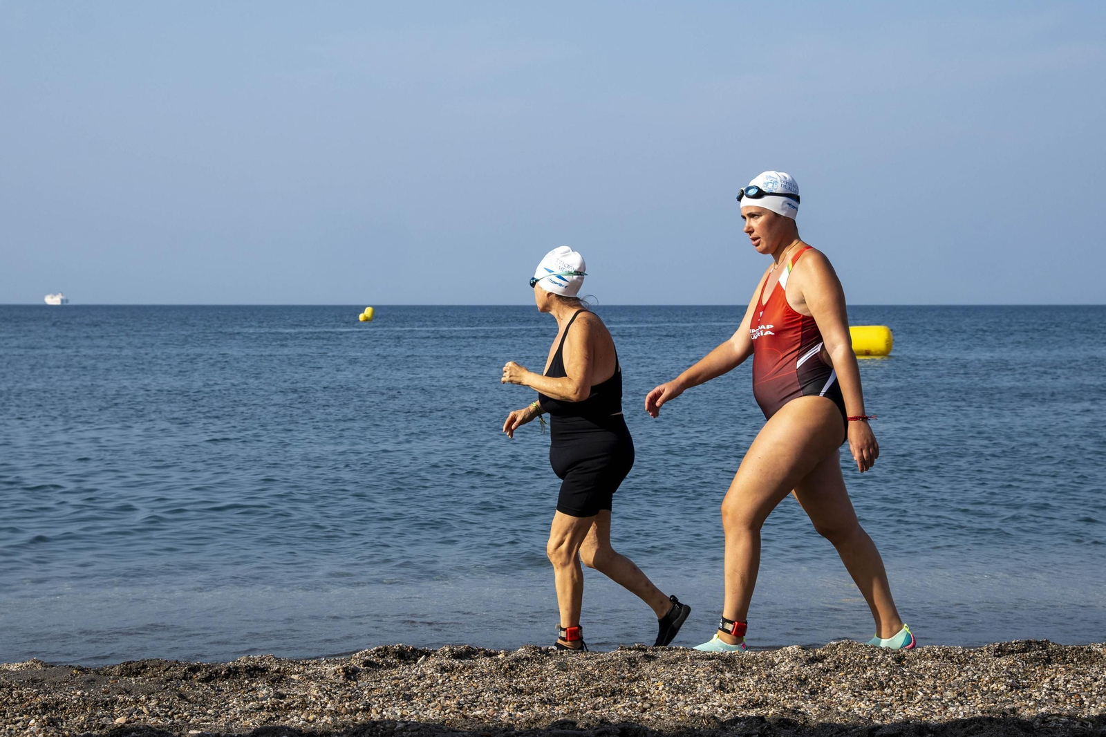 Travesía a nado Carlos Tejada de Almería