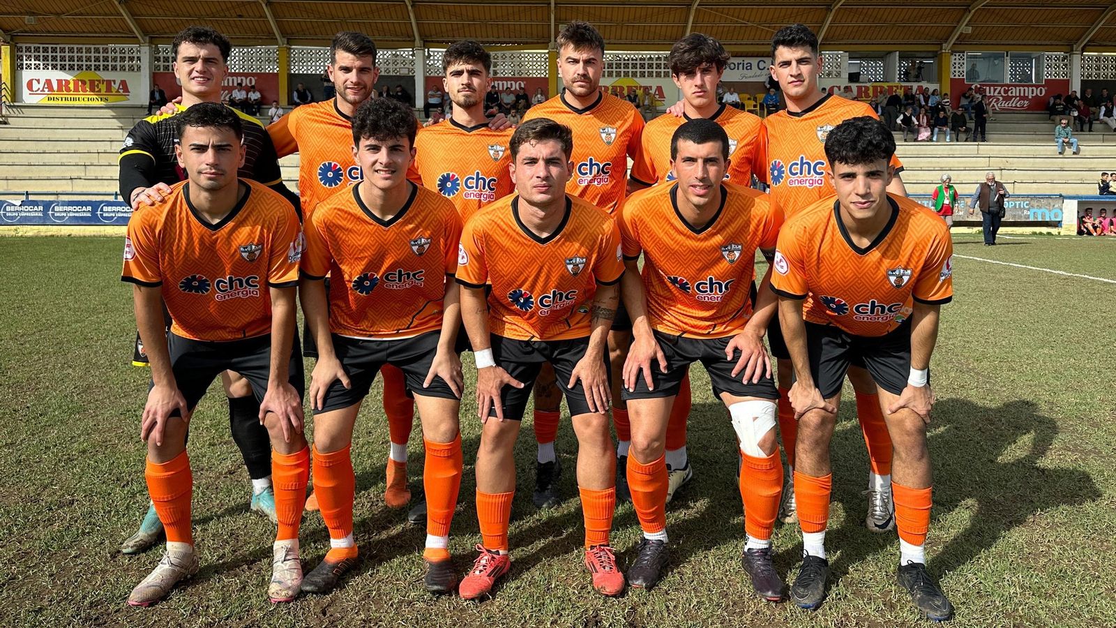 Formación inicial del Pozoblanco en Coria. Formación inicial del Pozoblanco en Coria.