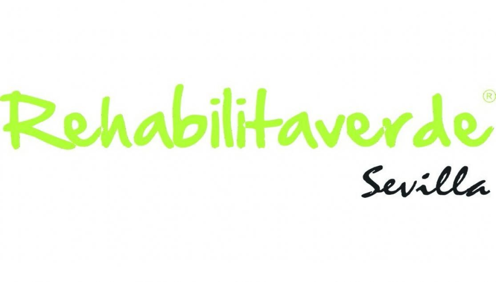 El logotipo de Rehabilitaverde Sevilla