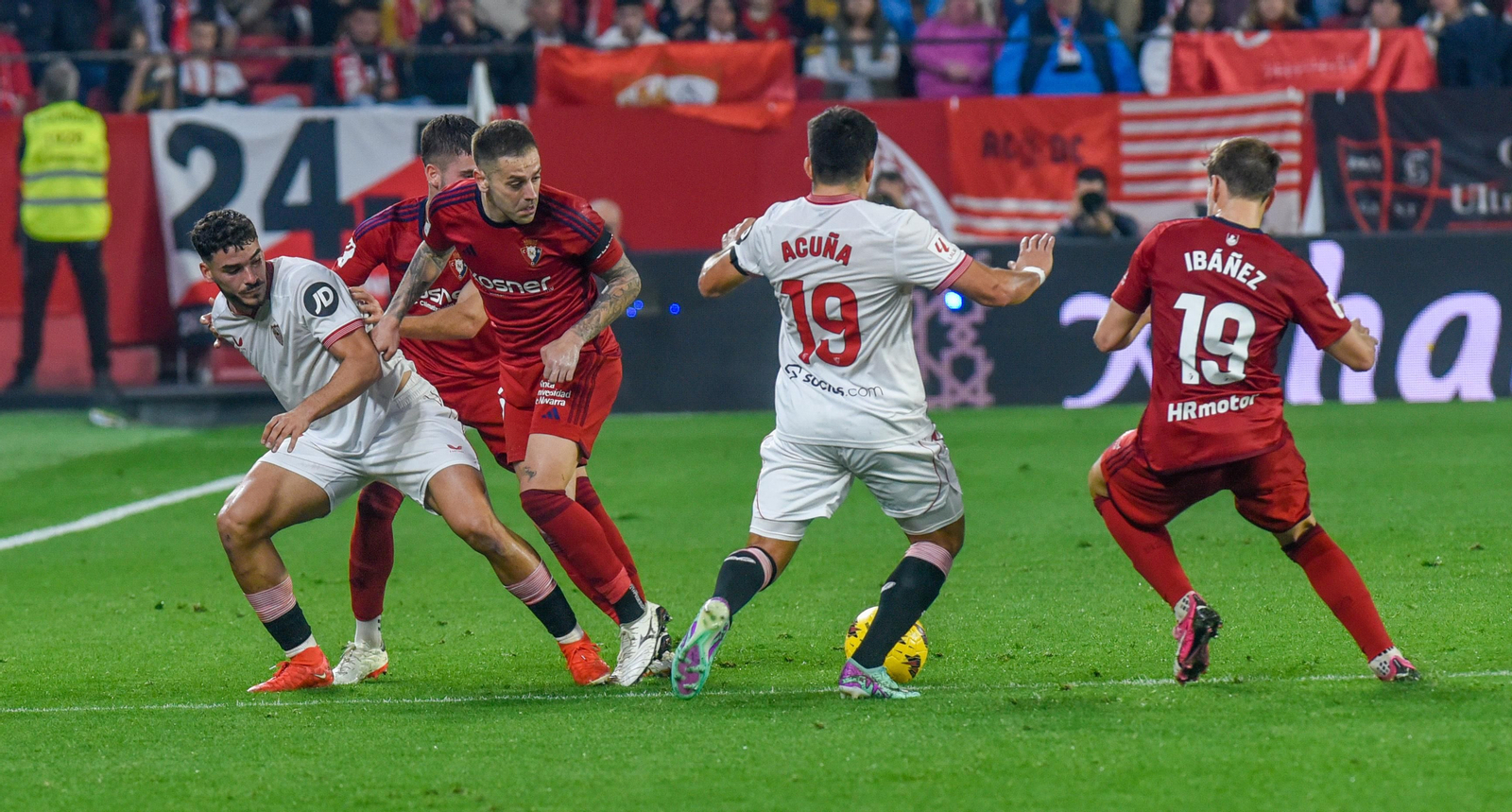 Las imágenes del Sevilla-Osasuna