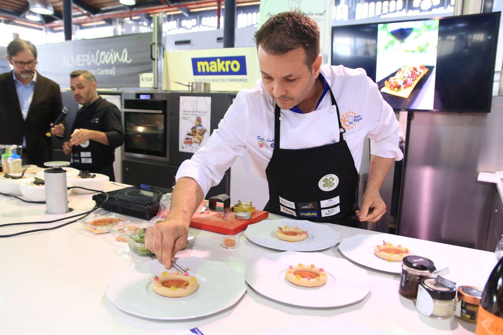 Imágenes de las mejores elaboraciones del Campeonato de Tapas de Almería