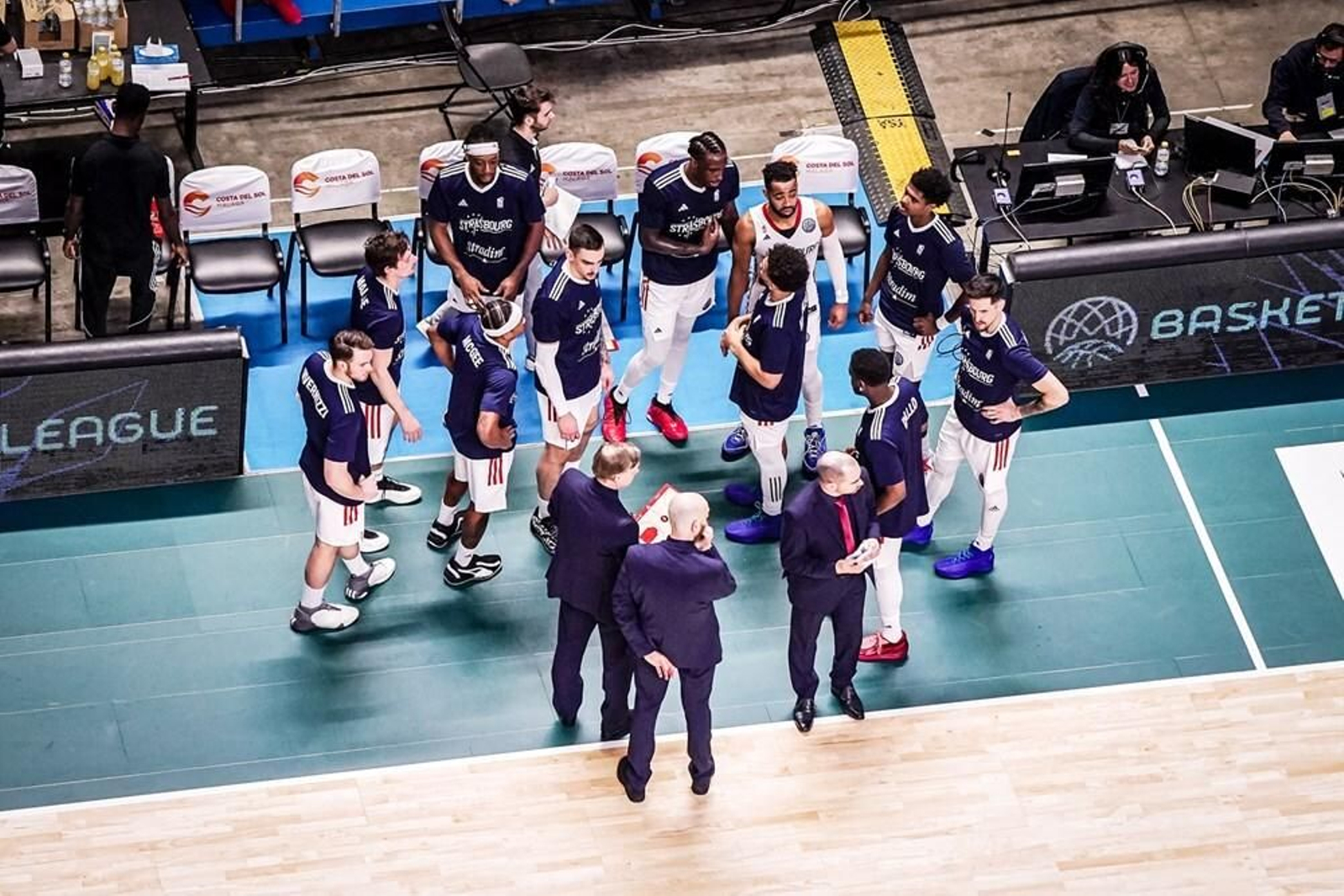 El Unicaja - Strasbourg, en fotos