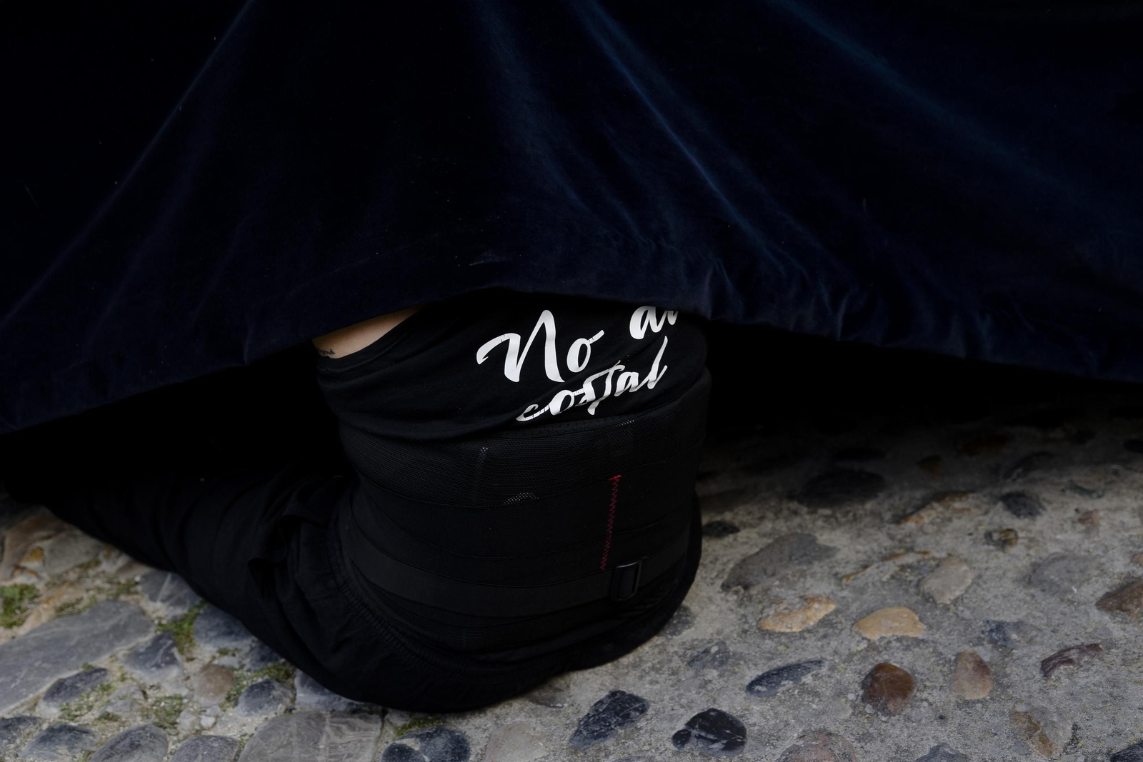 Imágenes de la salida de Las Aguas en la Semana Santa de Cádiz 2025