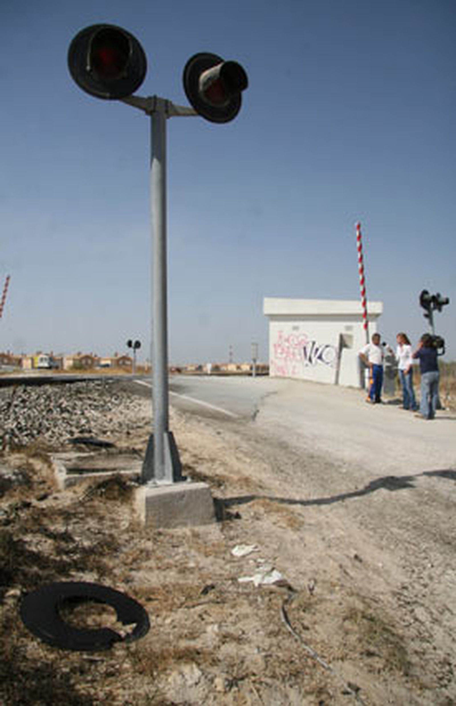 Un matrimonio resulta herido tras ser arrollado por un tren a la altura de Utrera