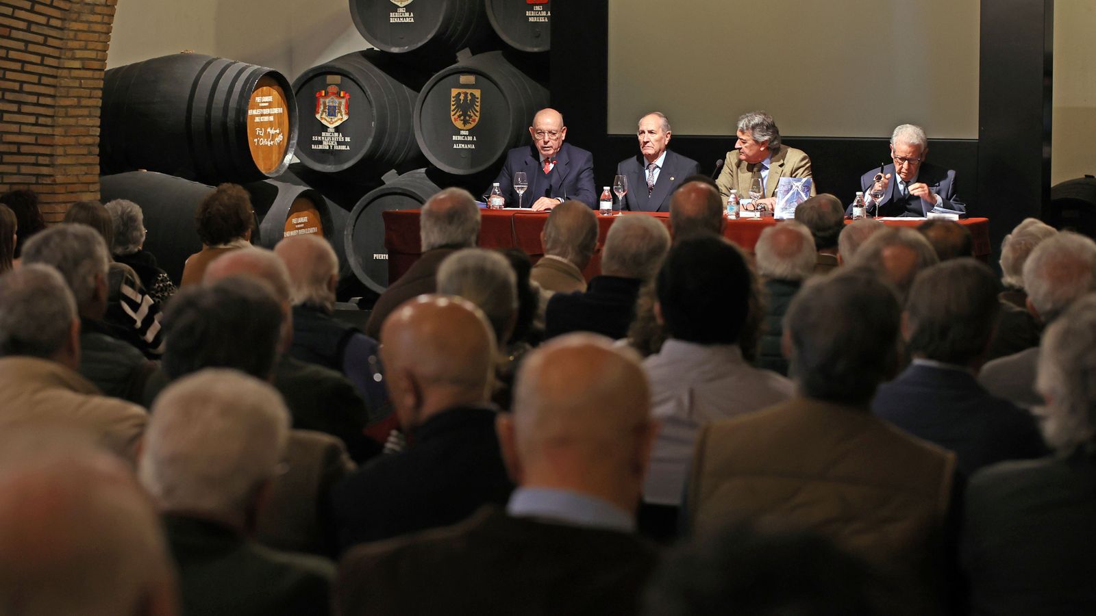Un momento de la presentación del libro de Pepe Castaño.
