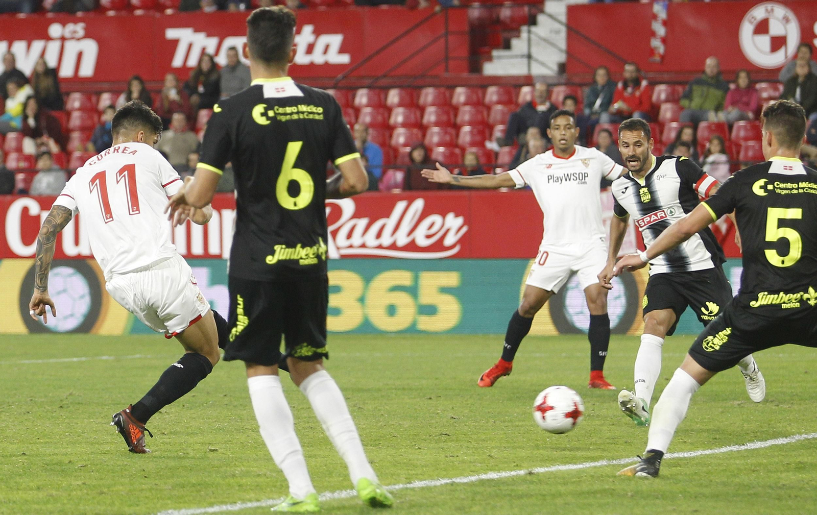 El Sevilla FC-Cartagena, en imágenes