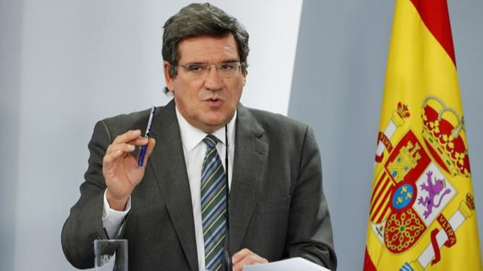 El ministro de Inclusión, Seguridad Social y Migraciones, José Luis Escrivá.