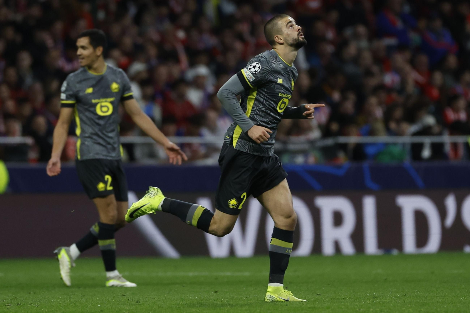 Las mejores imágenes del Atlético de Madrid en su duelo contra el Lille