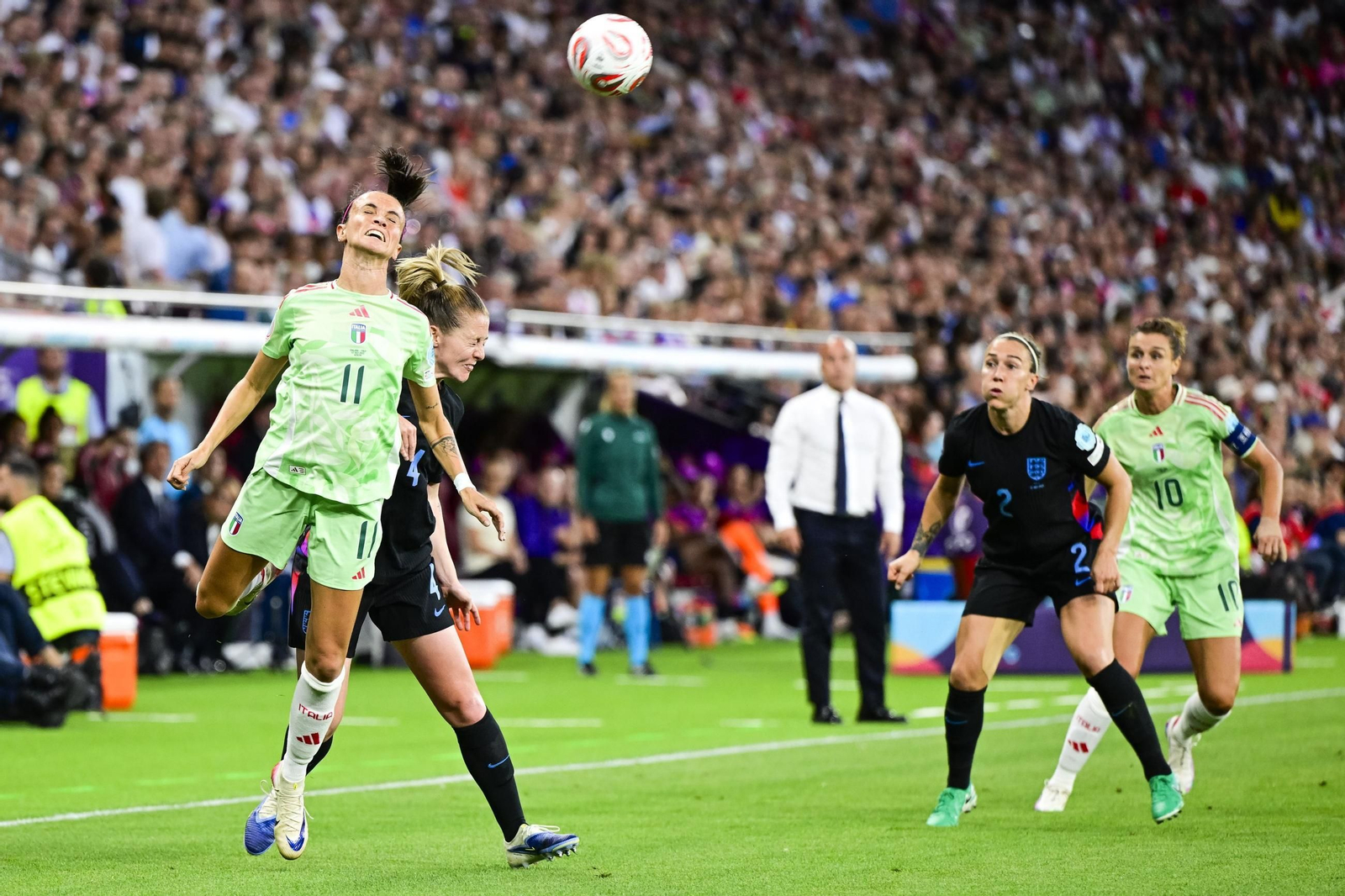 Las imágenes del Inglaterra-Italia