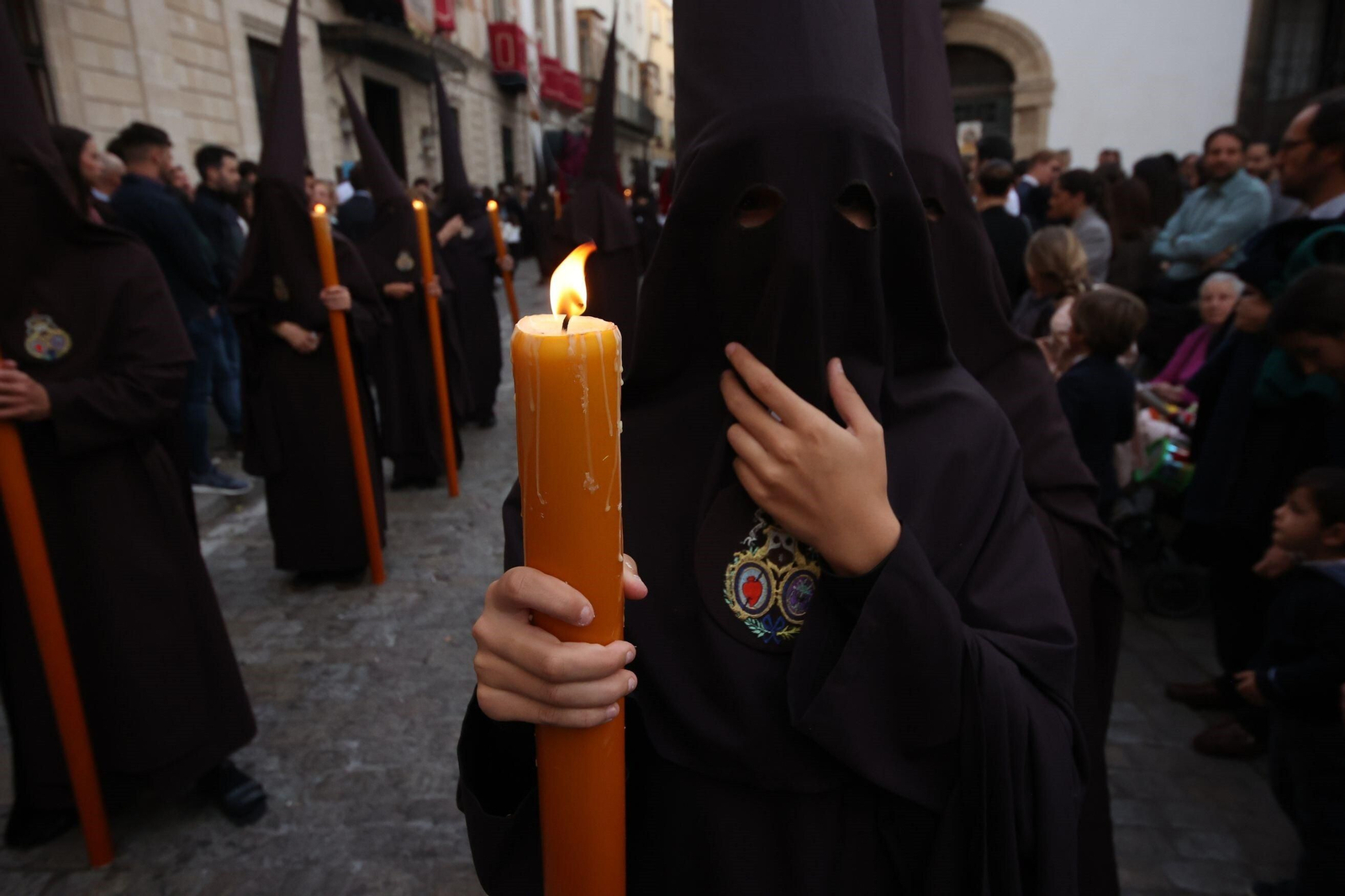 Jueves Santo en Jerez. hermandad de La Lanzada