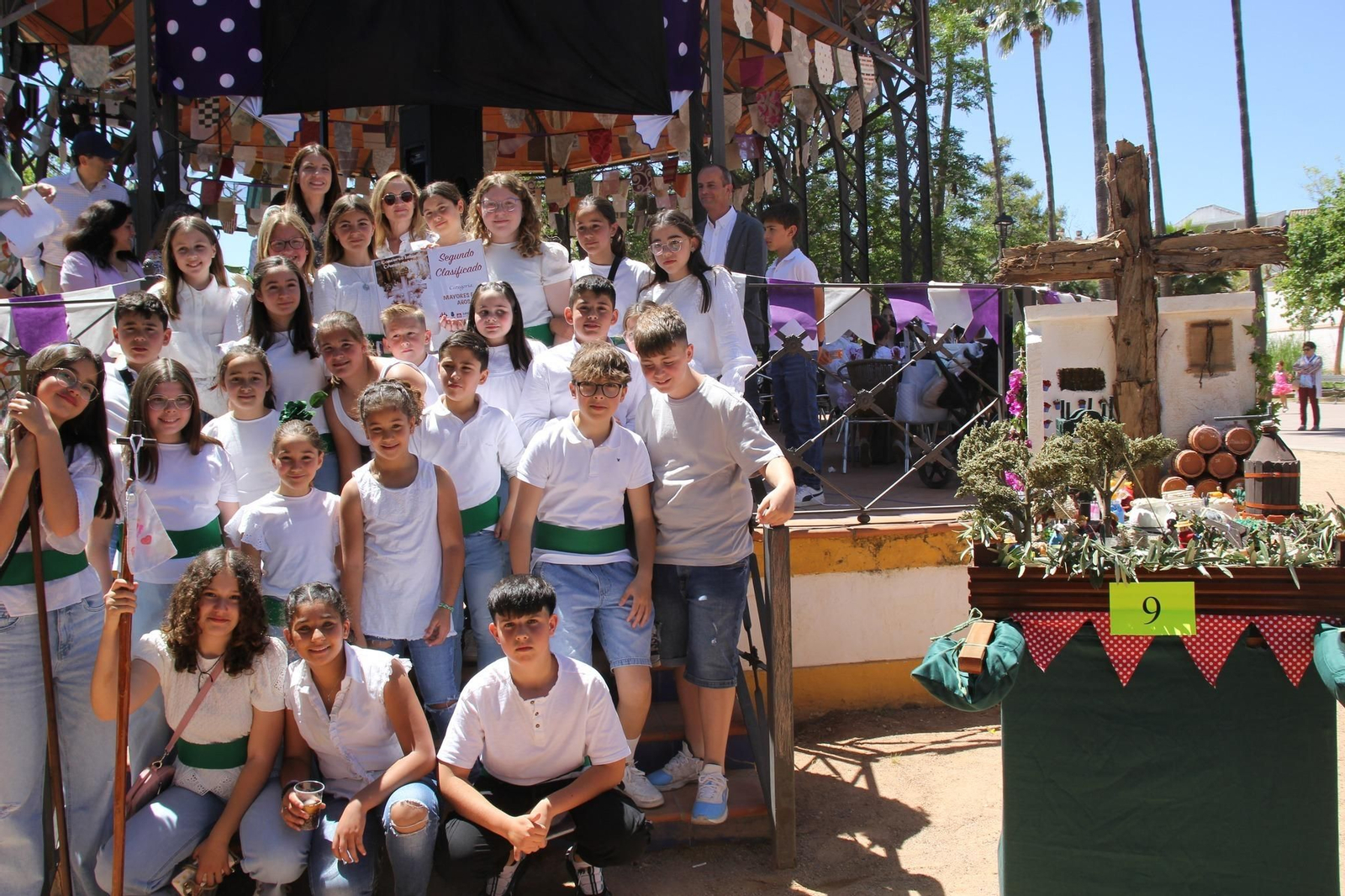 La procesión de la Cruz de Mayo de Montilla, en imágenes
