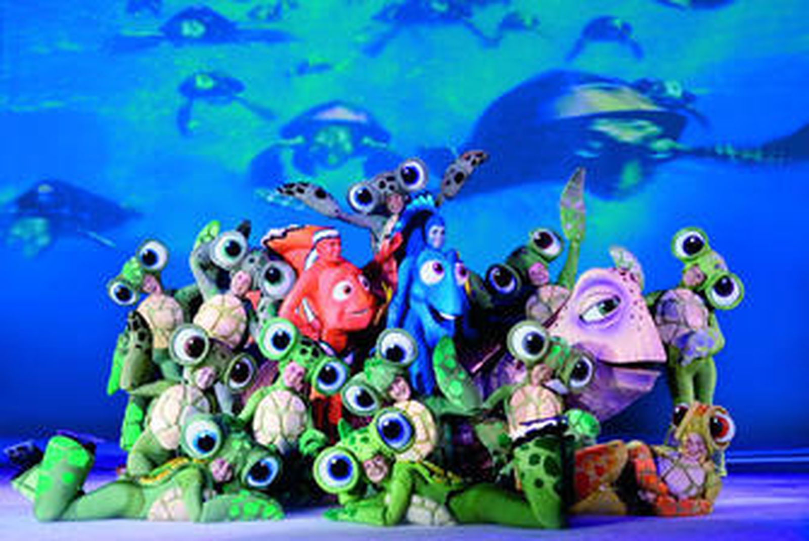 Escena del anterior montaje de Disney en el Palacio de los Deportes de San Pablo.