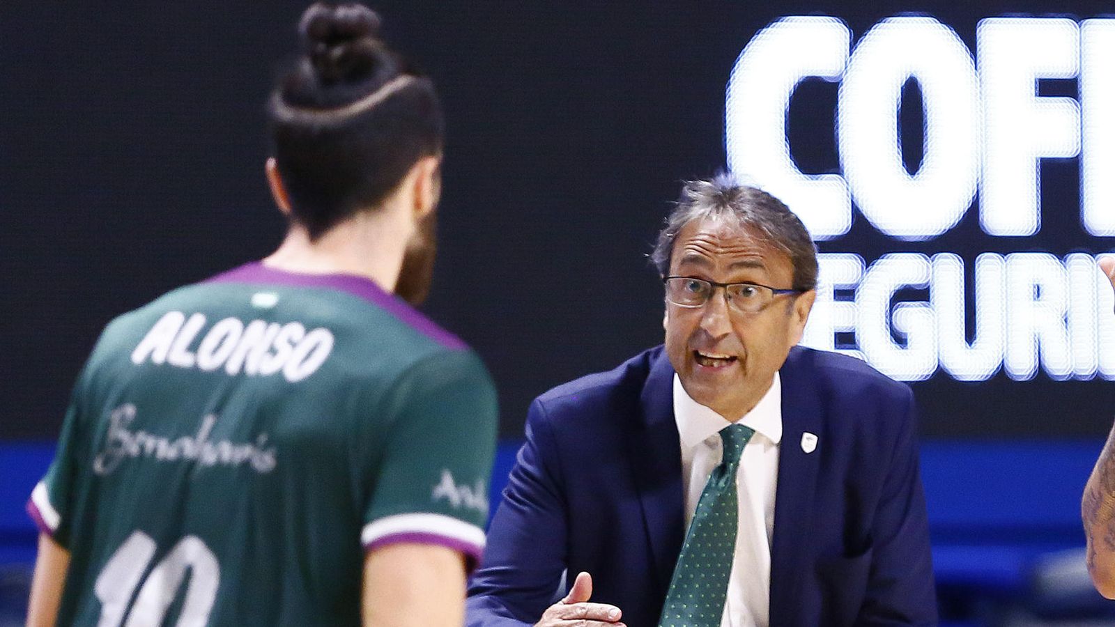 Casimiro  y Francis Alonso, en su etapa en Málaga.