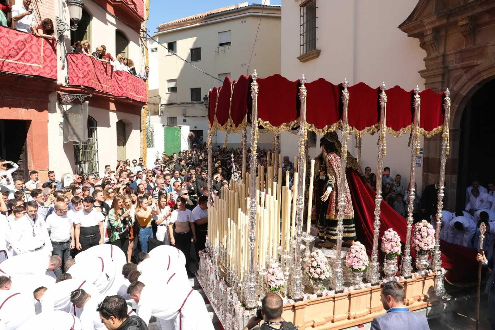 Las fotos de Salutación en el Domingo de Ramos en Málaga