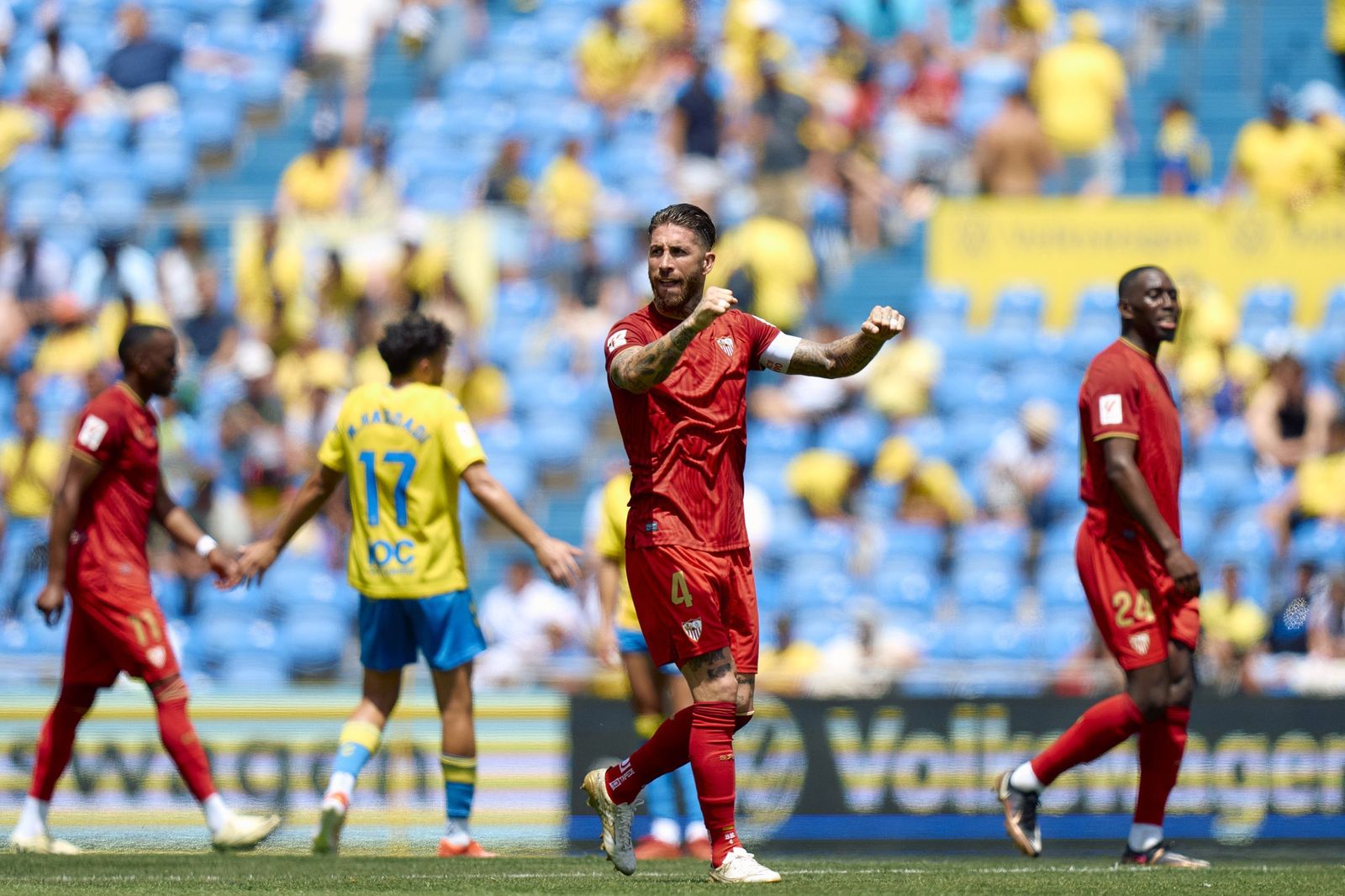 Las fotos del Las Palmas-Sevilla de la Liga