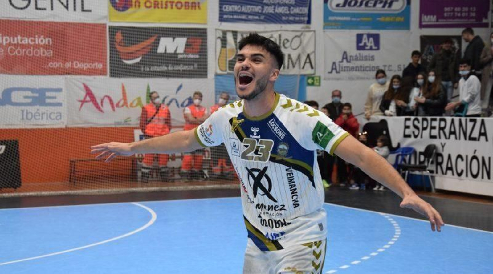 Xavi Tuà, durante un partido de la próxima temporada.