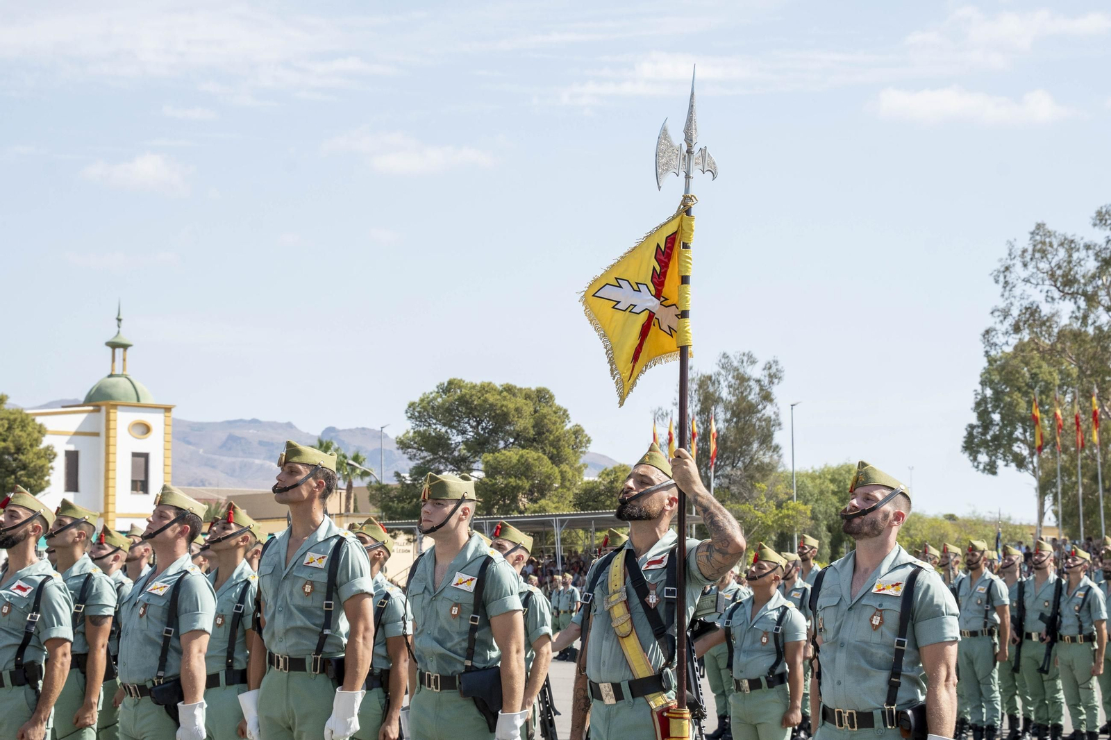 El CV (105) aniversario fundacional de la Legión