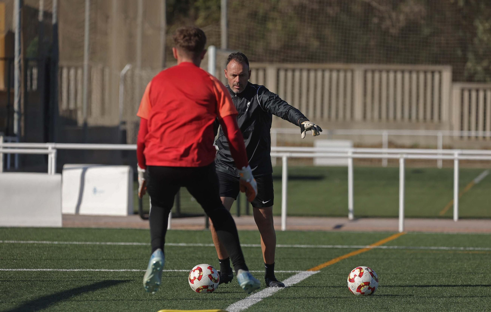 Fotos del entrenamiento del Algeciras CF previo a la visita del Yeclano al Nuevo Mirador