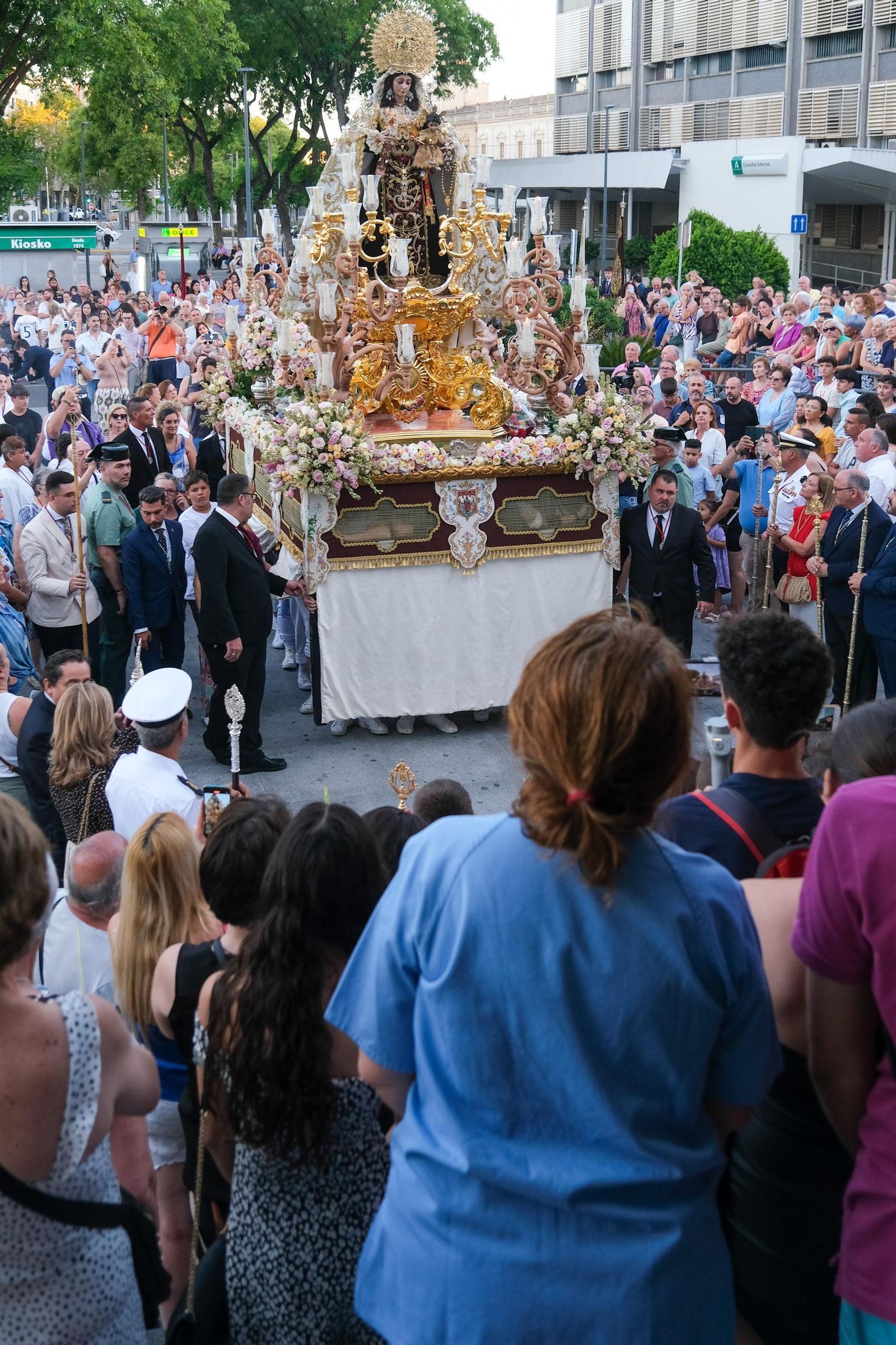 Procesión Virgen del Carmen de Santa Ana y Virgen del Carmen de San Leandro