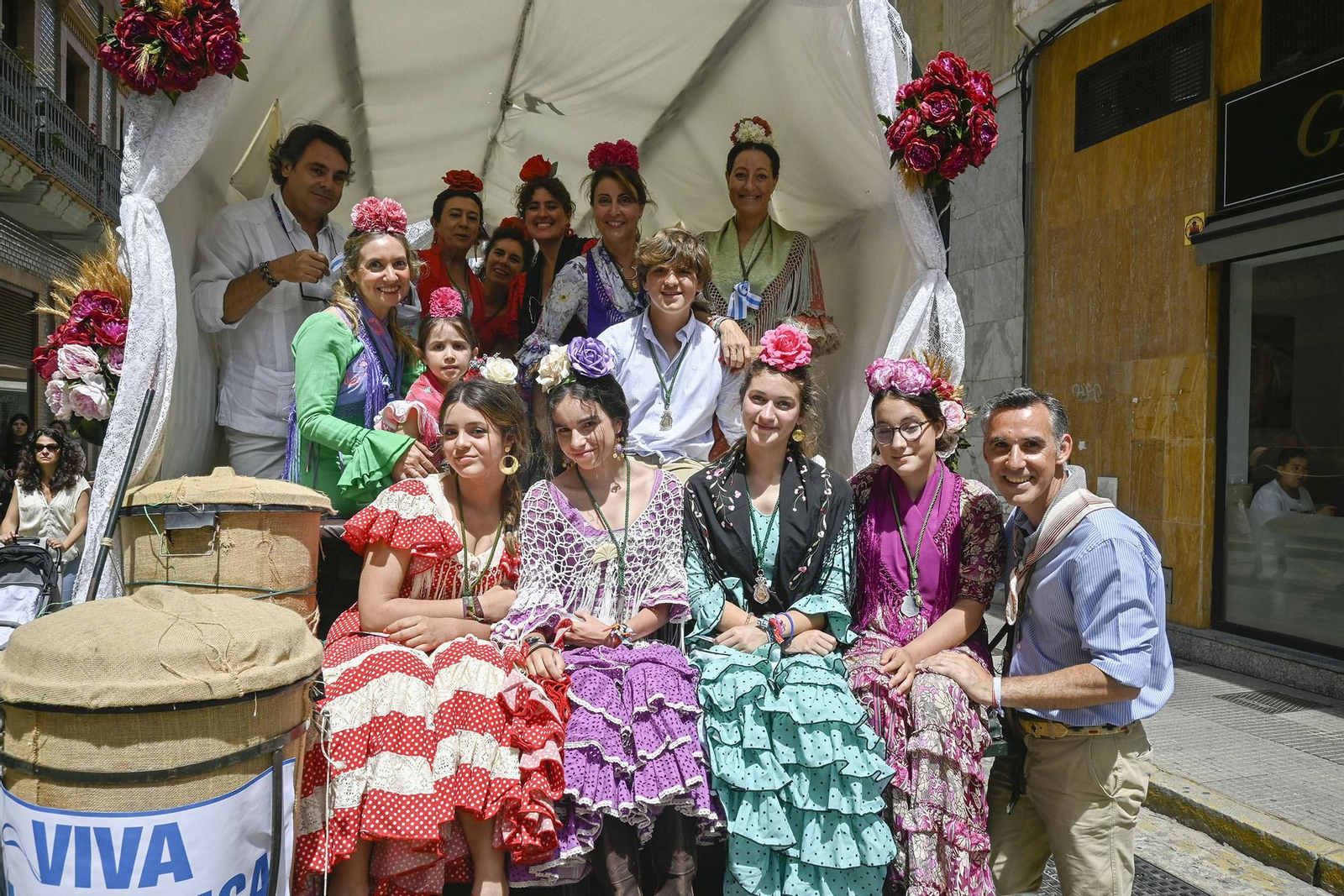 Todos los rocieros de la comitiva de la Hermandad de Huelva, en imágenes