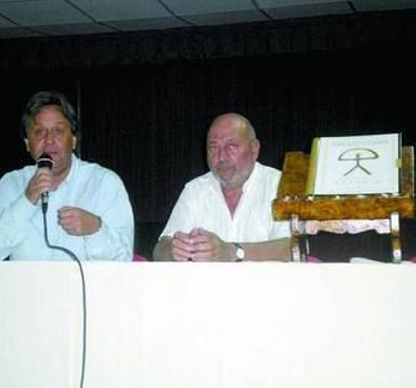 Un momento de la presentación de 'Indalo Códex'.