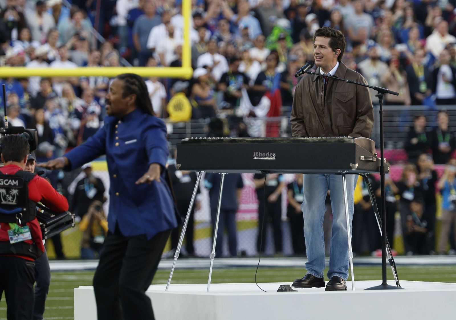 Las mejores fotos de la Super Bowl con la actuación de Bad Bunny