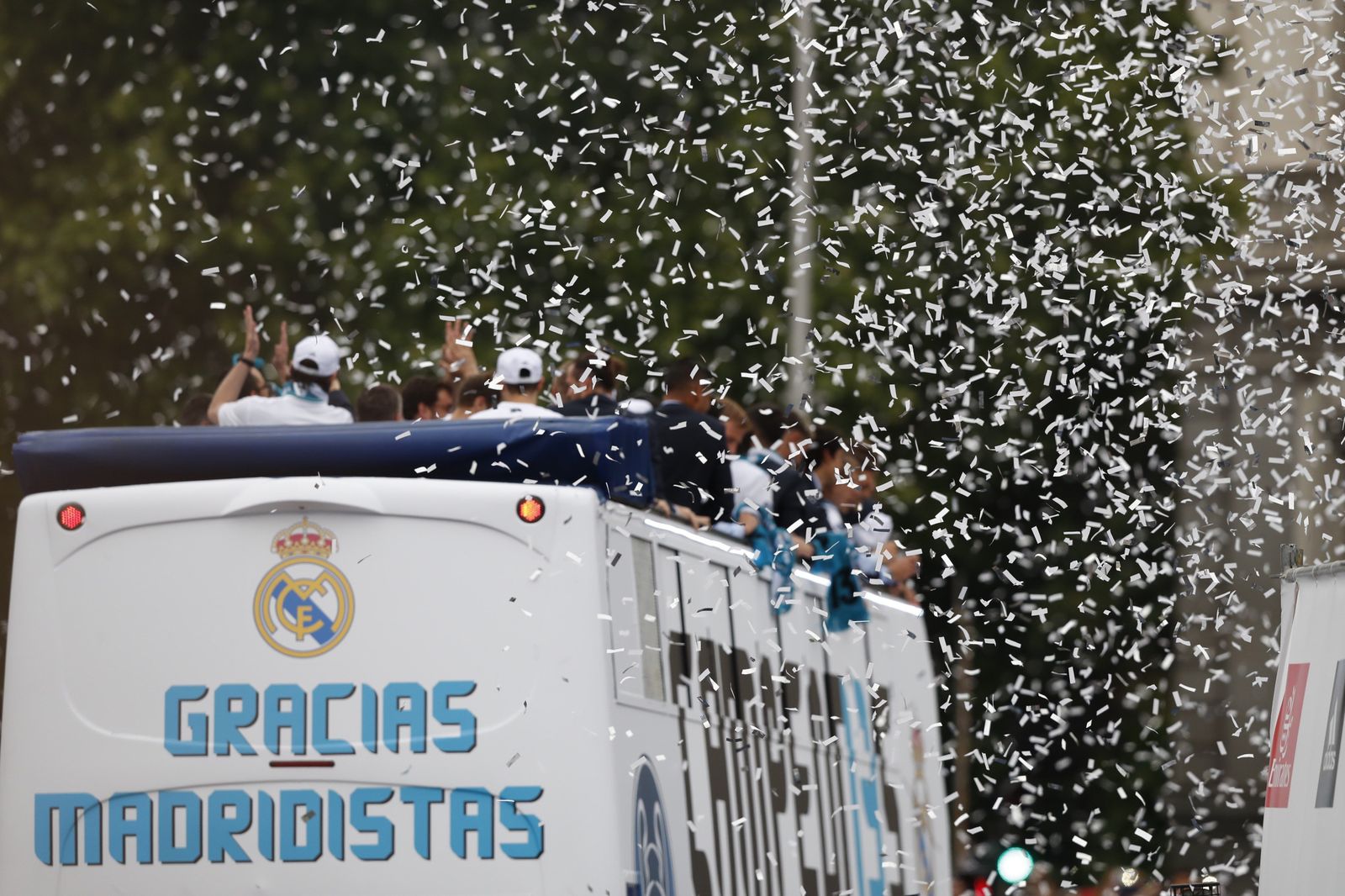El Real Madrid celebra su decimotercera Champions