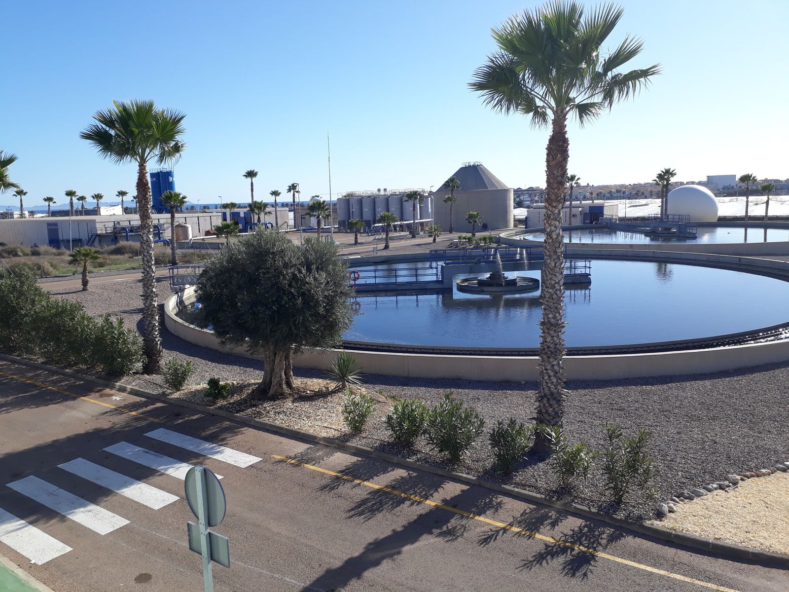 Depuradora de Roquetas de Mar.