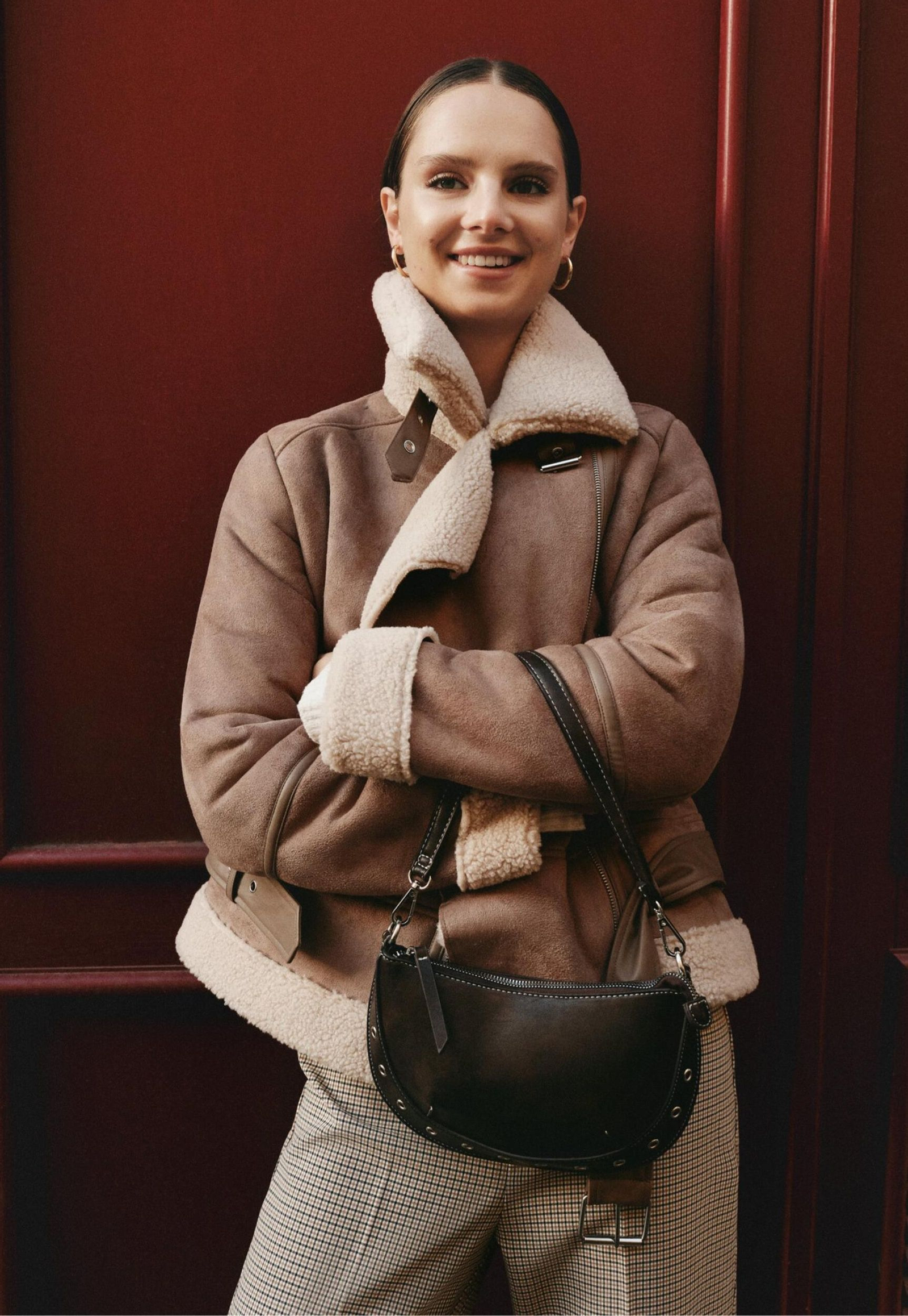 Cazadora doble faz de Lefties.