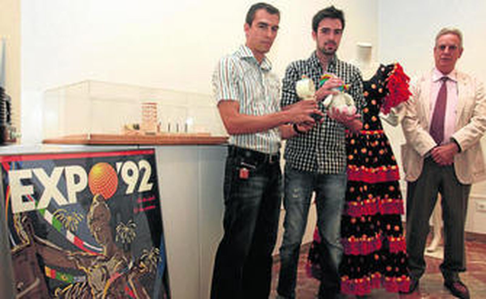 Alberto Martín, Ramón López y Francisco Cárcamo, en la presentación de ayer en el Círculo Mercantil.