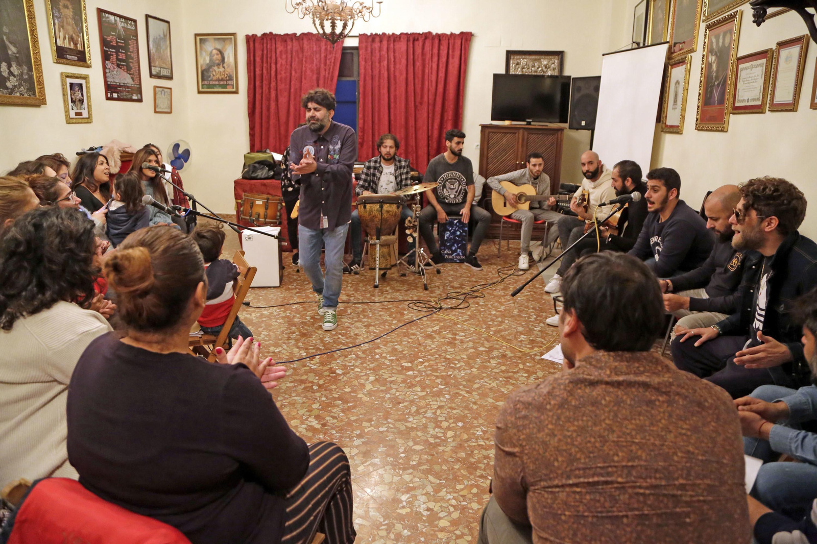 Ensayo zambomba Luis de Periquín