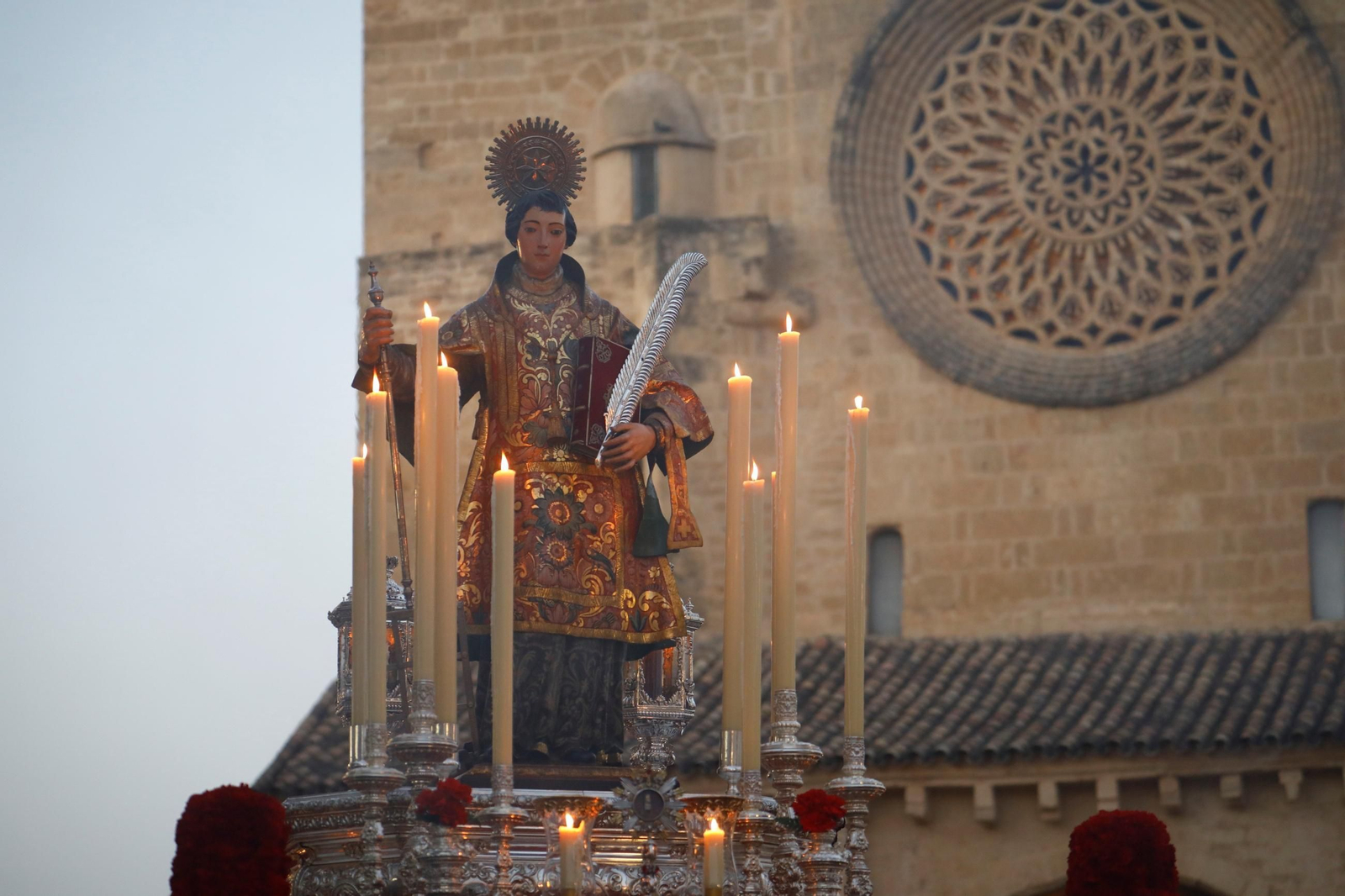 La procesión de San Lorenzo en Córdoba, en imágenes