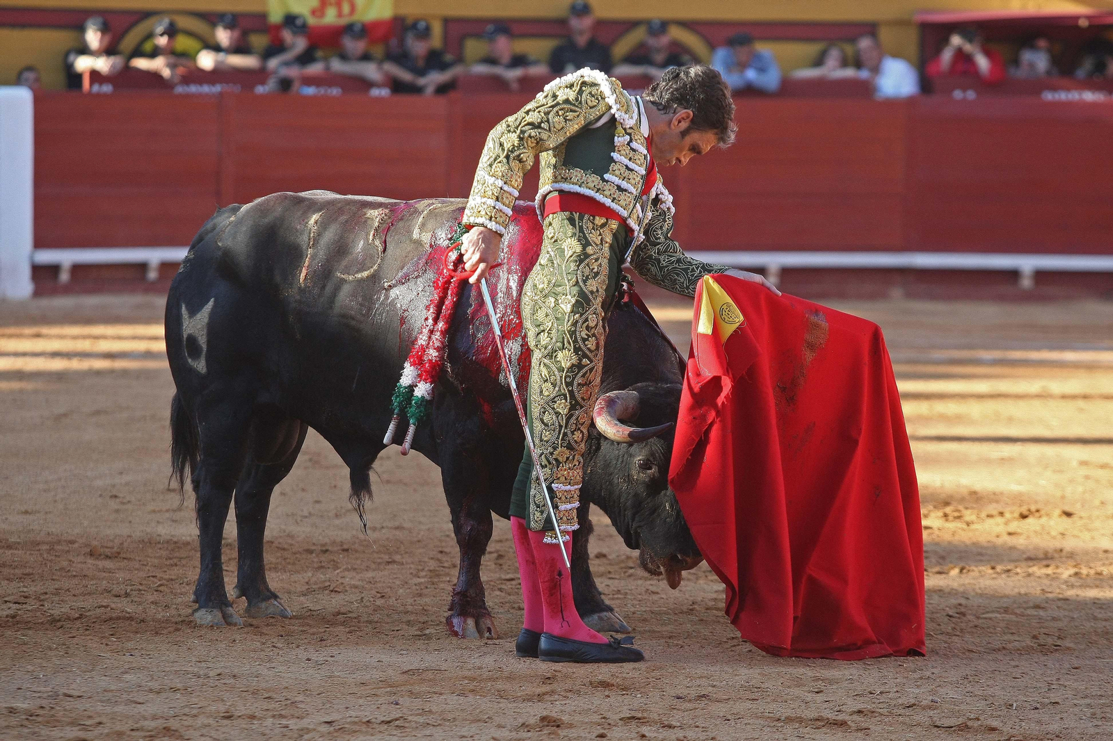 Las imágenes de la reaparición de José Tomás en Algeciras