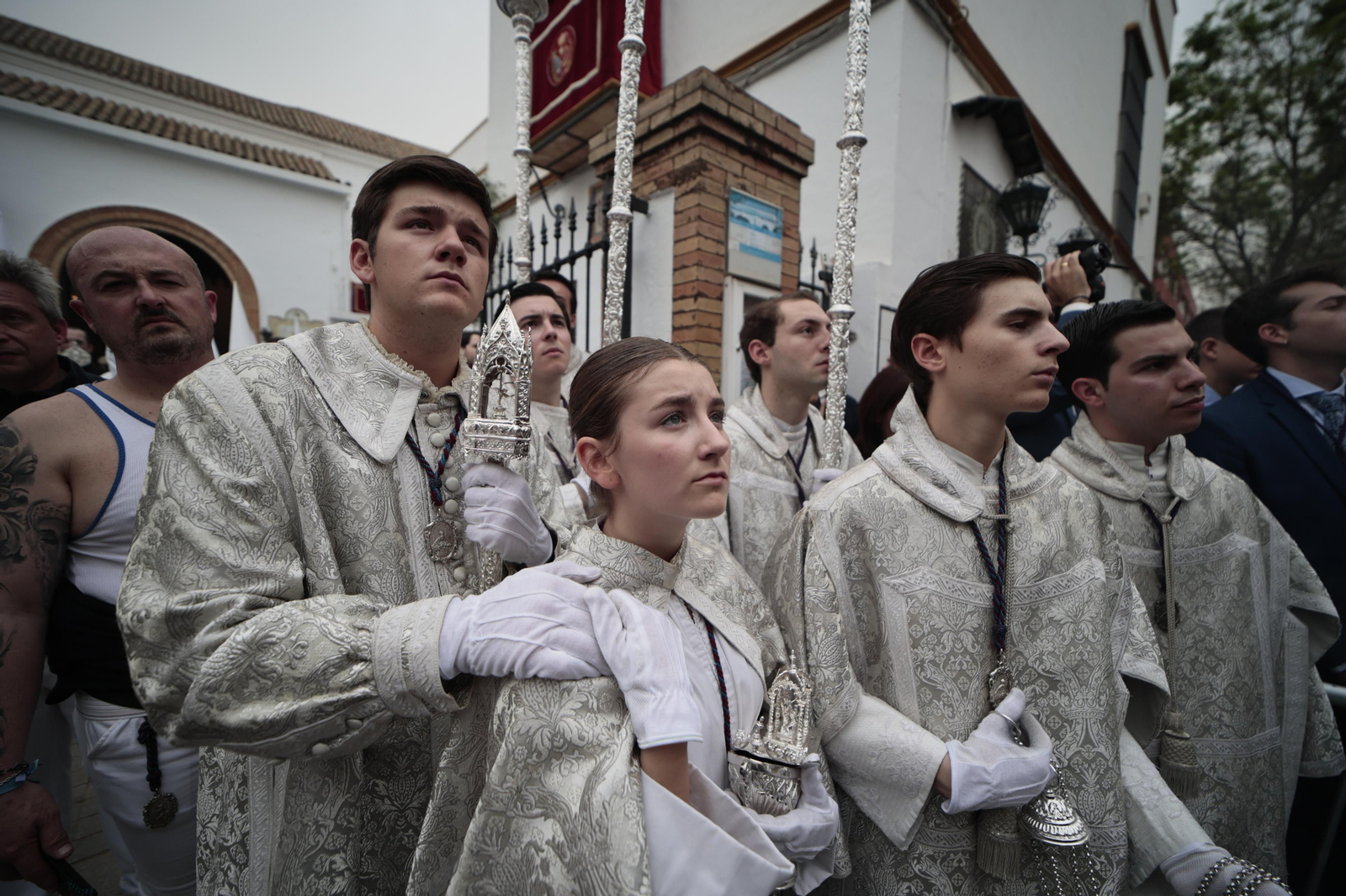 Las imágenes de la hermandad de La Paz