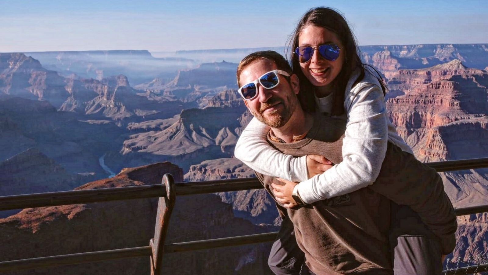 En el Gran Cañón de Arizona, en Estados Unidos.