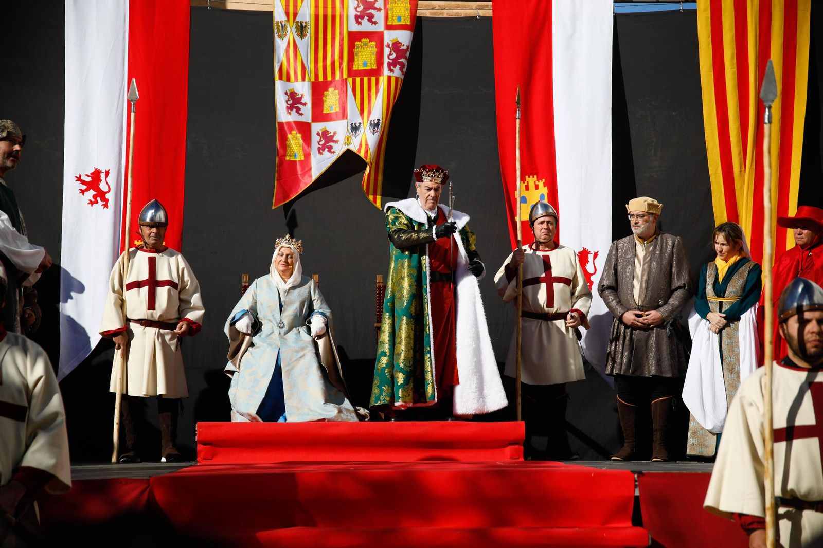 La Recreación de la Pernoctación de los Reyes Católicos en Fiñana, en imágenes