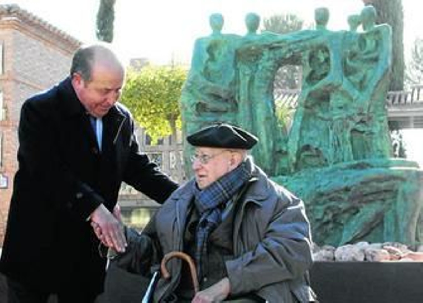 Tapia del cementerio en la que más de 3.900 personas fueron fusiladas durante la Guerra Civil, según dató el periodista Eduardo Molina Fajardo.