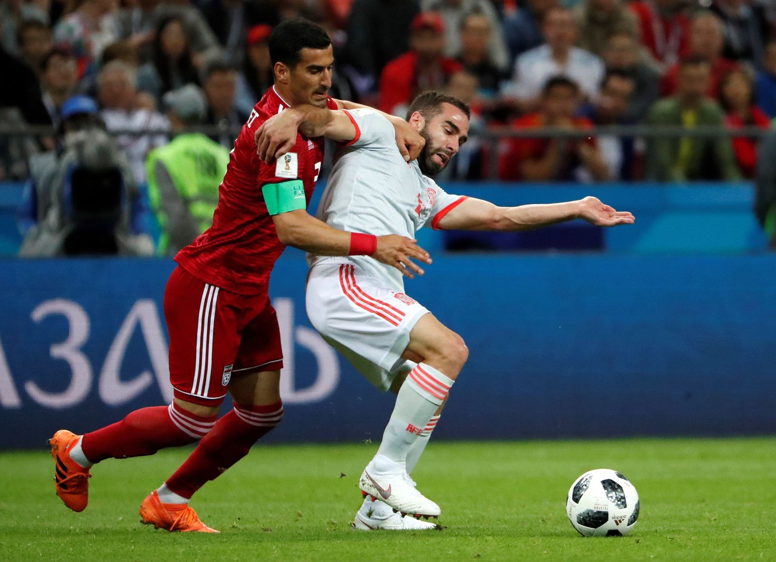 Las imágenes del Irán-España