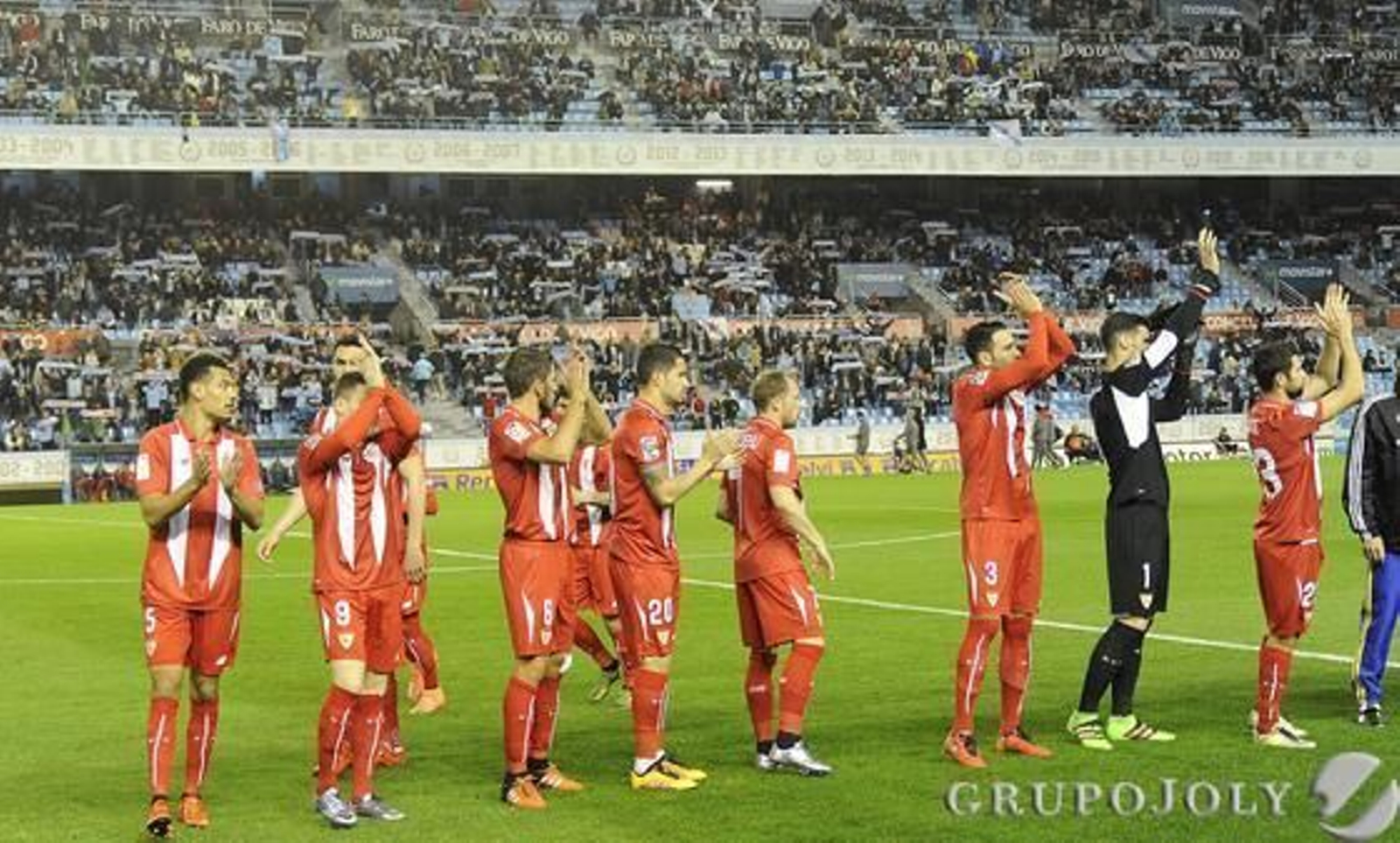 Las imágenes del Celta-Sevilla de Copa