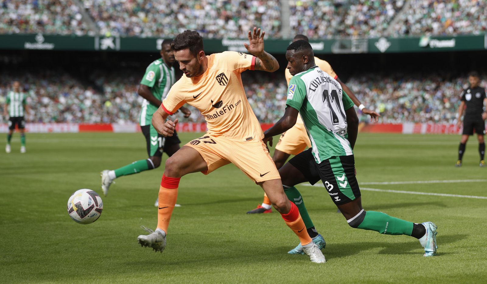 Las imágenes del Betis-Atlético de Madrid