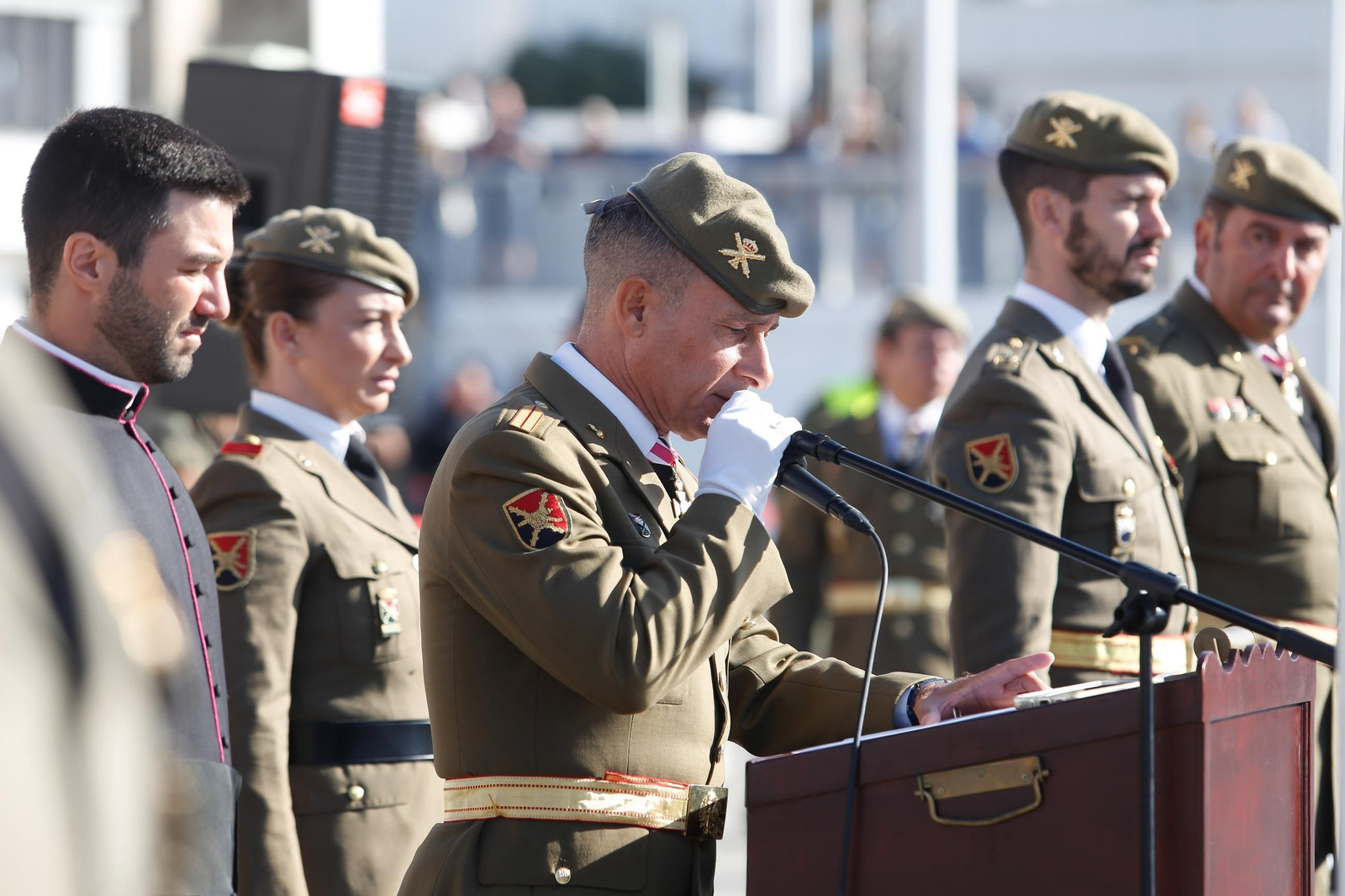 Las fotos de la jura de bandera civil en Tarifa