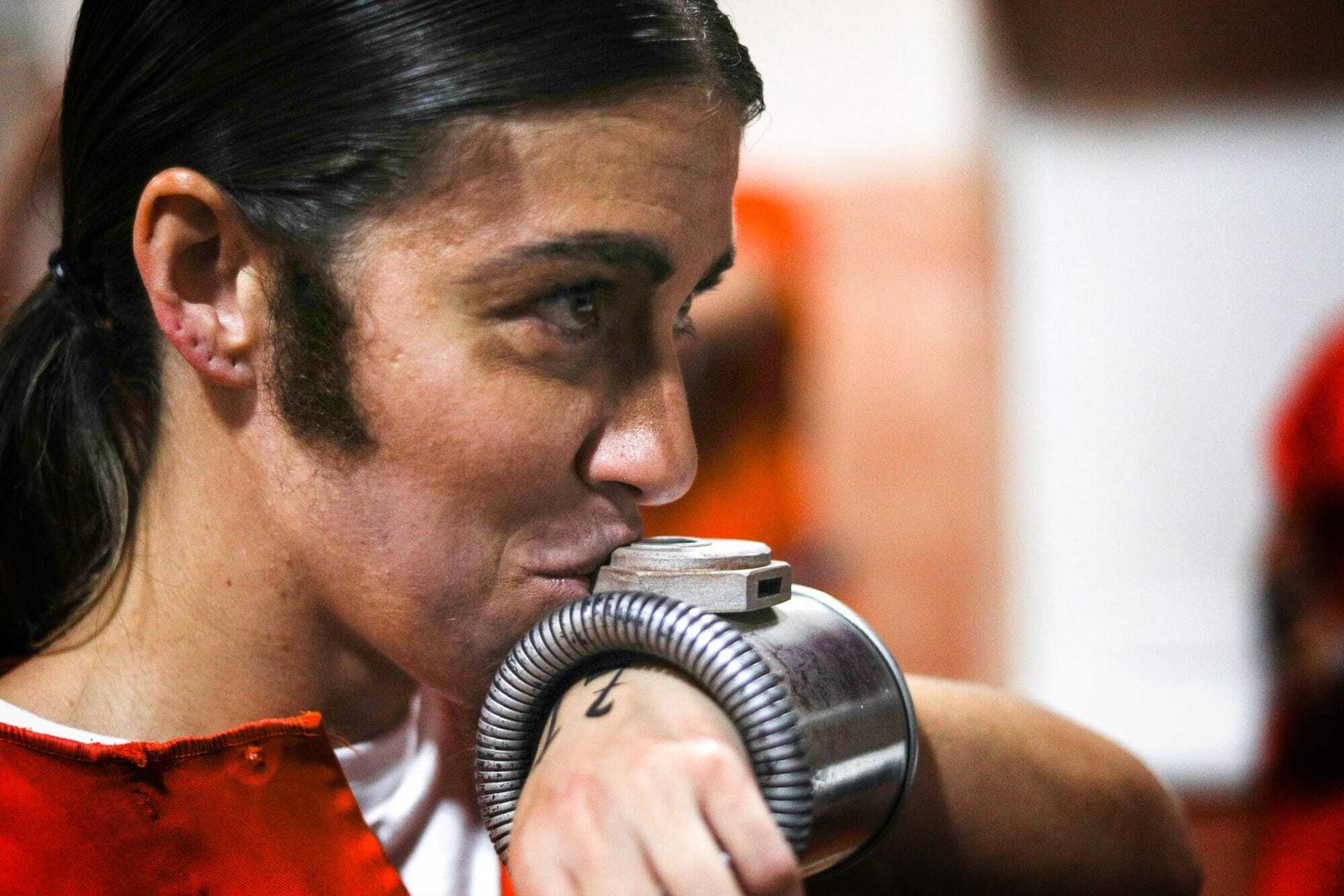 Ambiente en camerinos