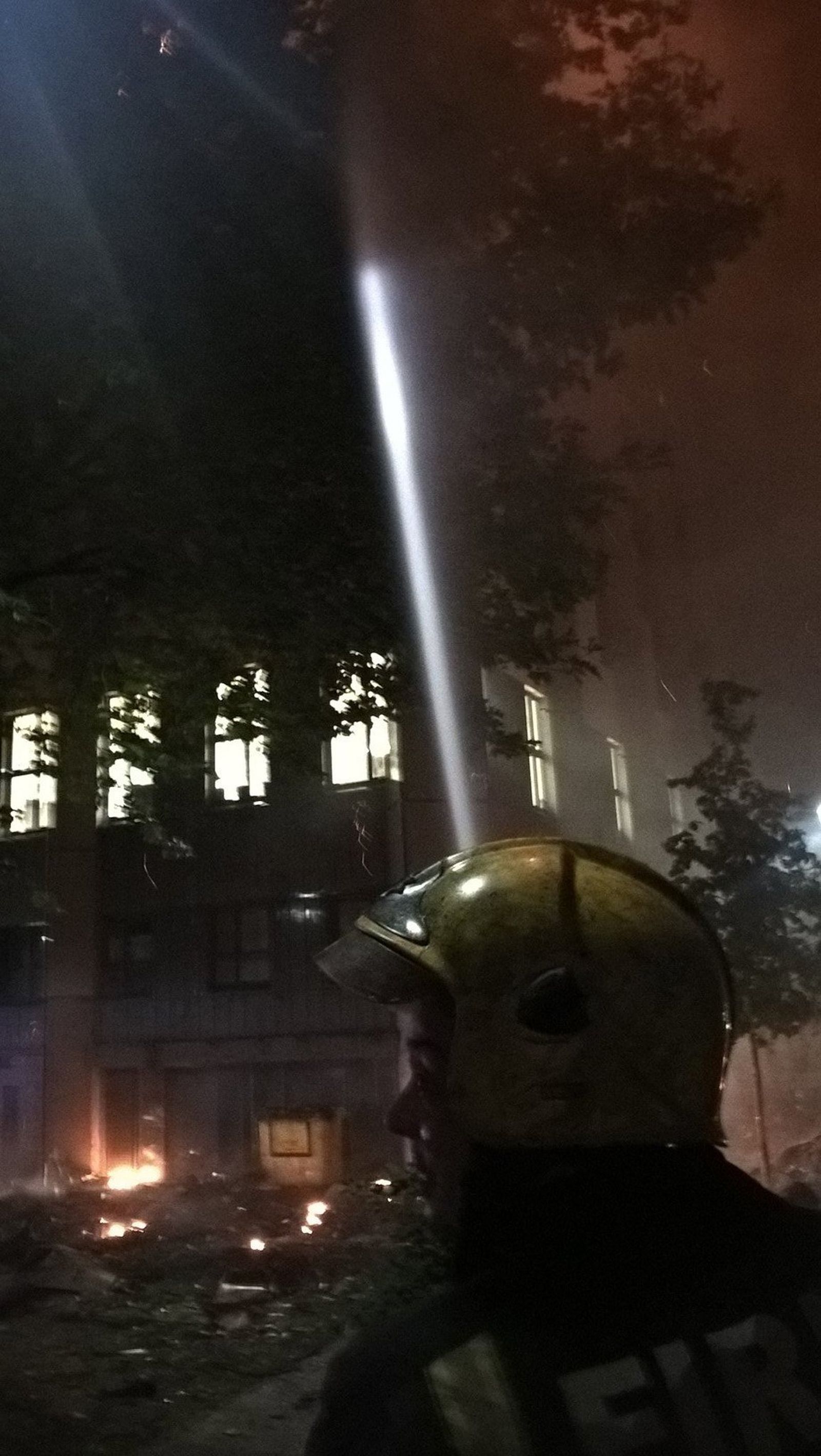 El espectacular incendio de Londres, en imágenes