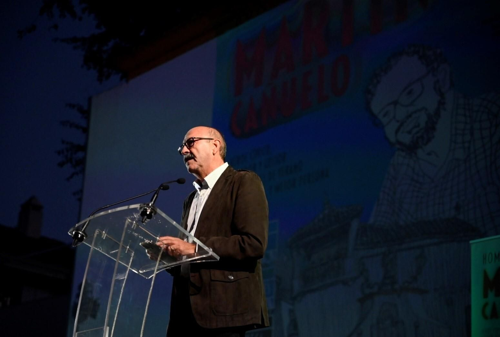 Las imágenes del homenaje a Martín Cañuelo en el Cine Fuenseca